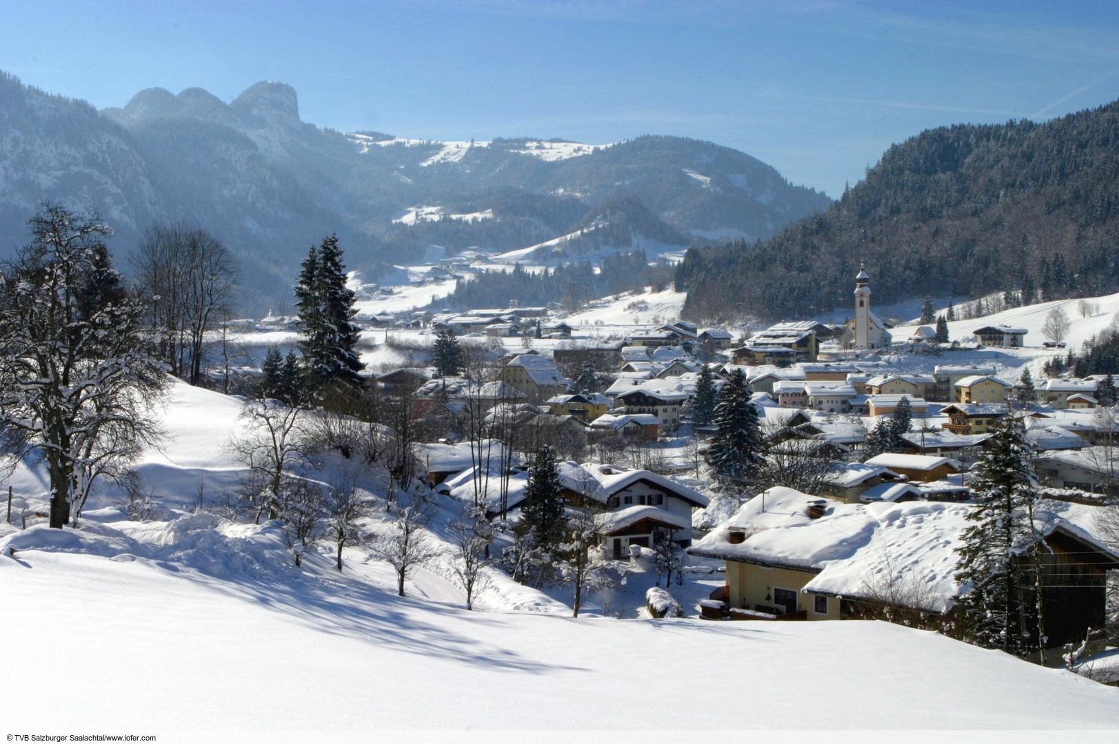 Skigebiet Unken Skigebiet Unken