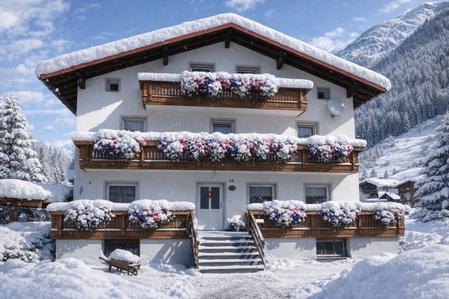 Haus Alpenrose Haus Alpenrose - Unterkunft in Pitztal
