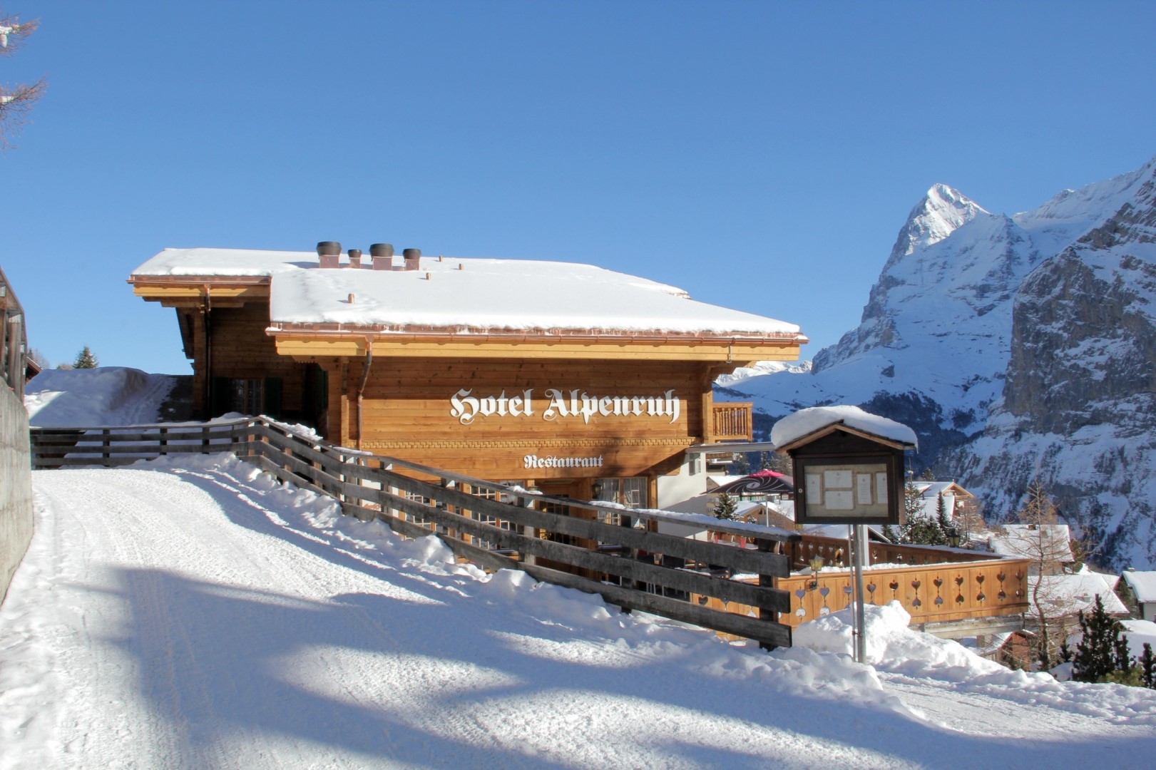 Hotel Alpenruh - Unterkunft in Muerren