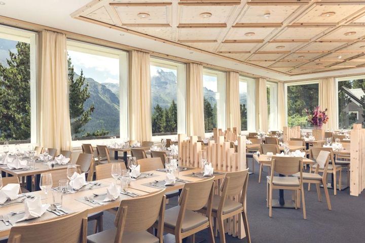 Berghotel Randolins frei / Engadin / St. Moritz Schweiz Skipass