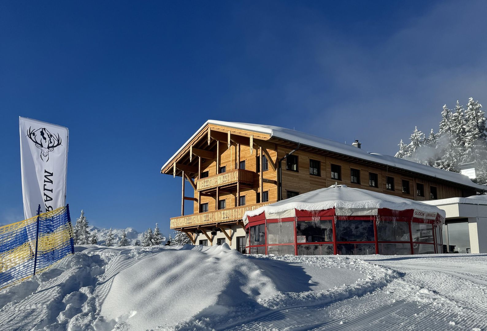 Bergrestaurant Glockneralm in Zell am See, Bergrestaurant Glockneralm / Österreich