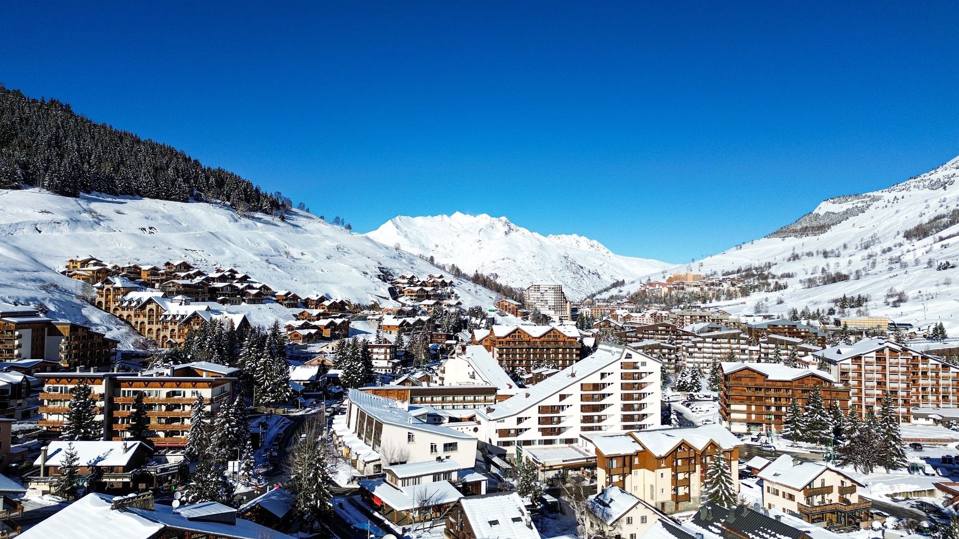 Skigebiet Les 2 Alpes - Skiregion Alpe d'Huez